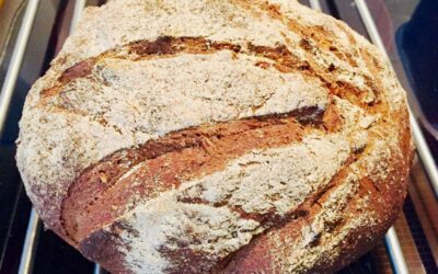 Buttermilch-Buchweizen-Walnuss-Soja-Brot