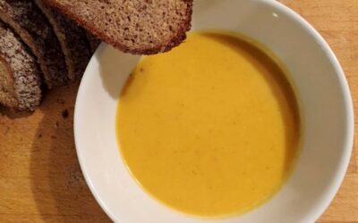 Süßkartoffel-Feta-Cremesuppe