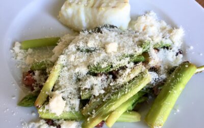 Kabeljau mit grünem Spargel