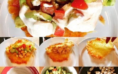 Käsetaco trifft Hühnchen