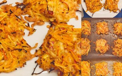 Kürbis-Kohlrabi-Rösti