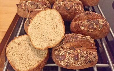 Leinsamen-3-Faser-Brötchen
