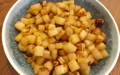 Falsche Bratkartoffeln – Kohlrabi