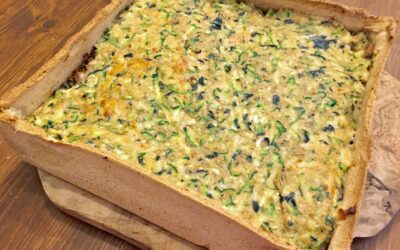 Zucchini-Hackfleisch-Quiche