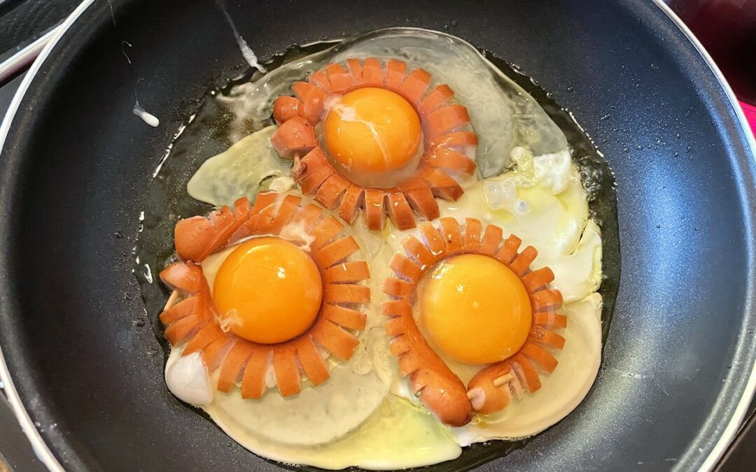 Ei im Wurstkränzchen