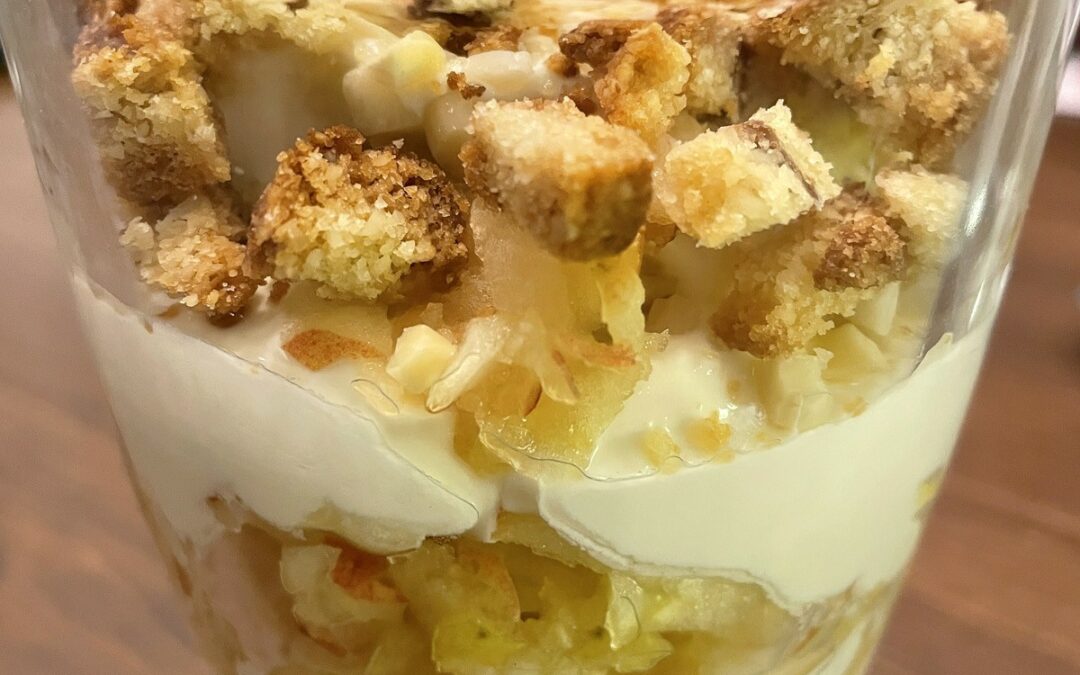 Apfel-Mascarpone-Dessert