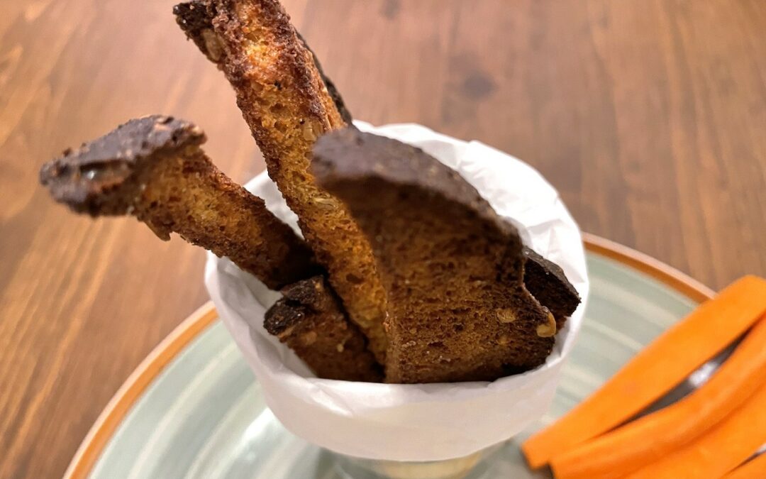 Brotpommes als Beilage