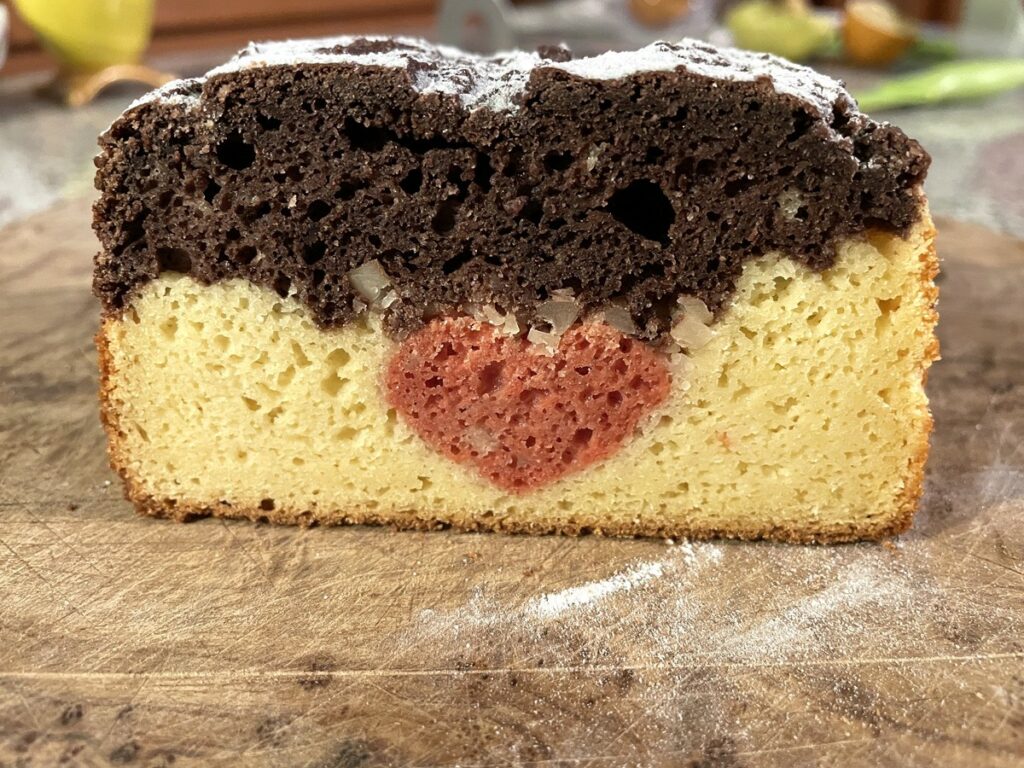 Kuchen mit Herz