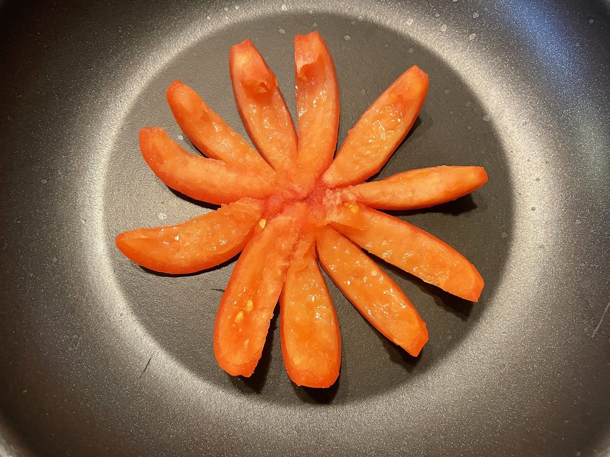 Tomaten-Ei-Sonne