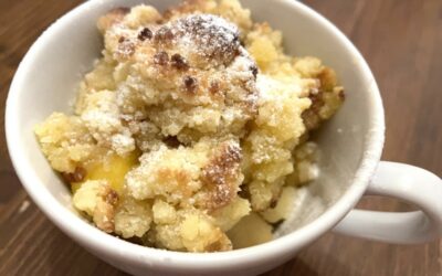 Apfel-Mango-Crumble