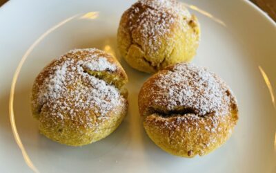 Orangenkekse mit Schokofüllung
