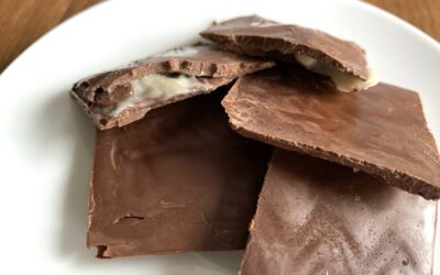 Schoko-Pefferminz-Plättchen