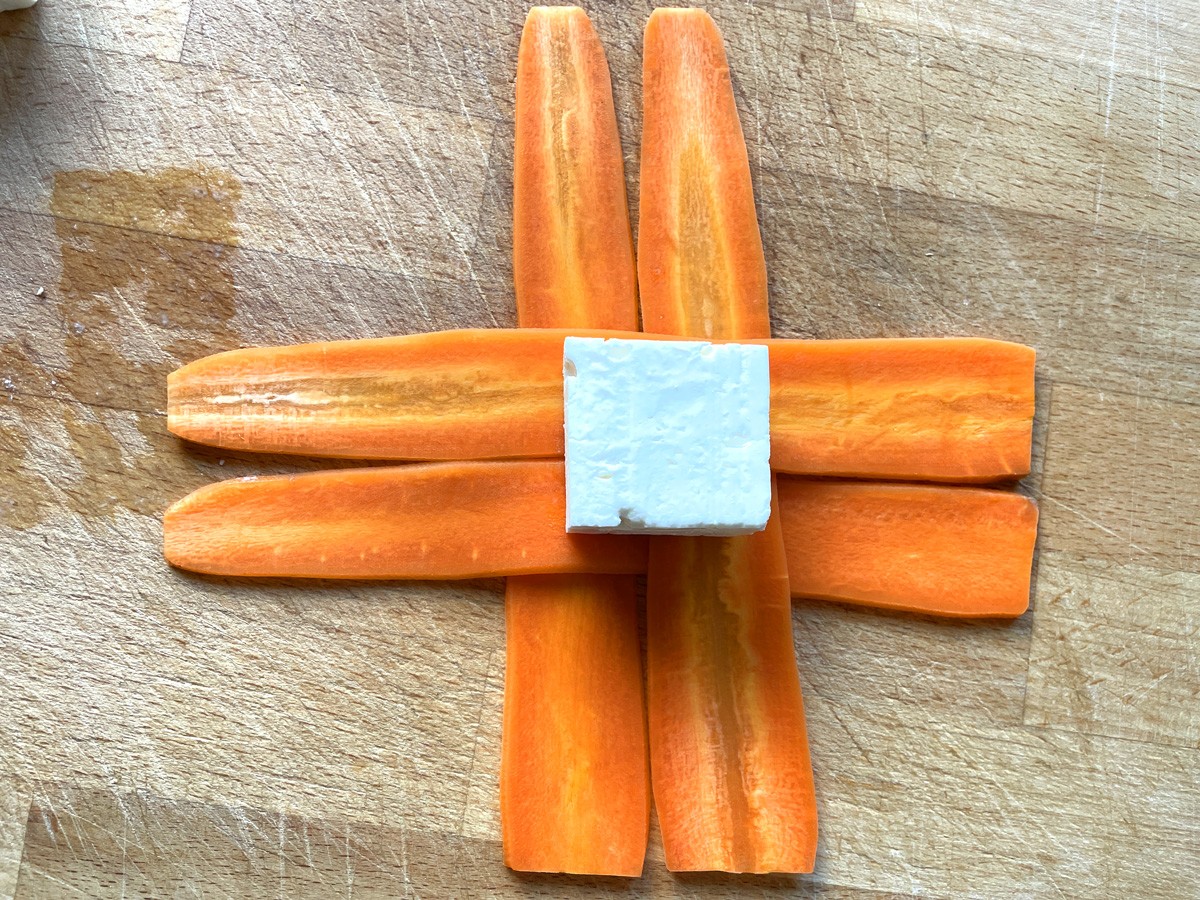 Karottenpäckchen