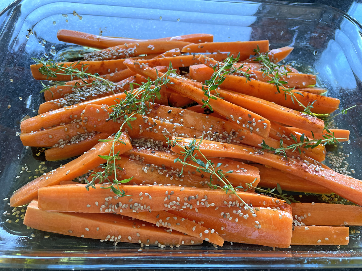 Karotten mit Feta
