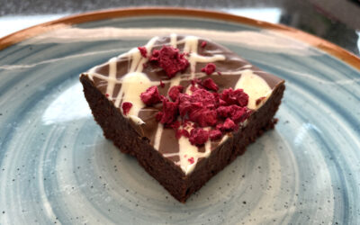 Apfelbrownies